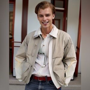 London Fog Limited Edition Vintage Jacket Men’s XL Beige